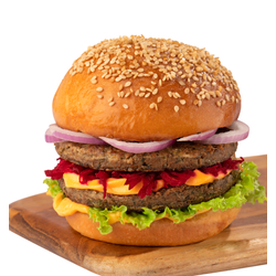 Hambúrguer Vegetariano (6 unidades) - MR VEGGY