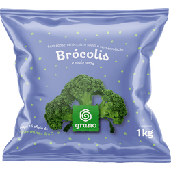 BRÓCOLIS CONGELADO GRANO 1KG - MR VEGGY