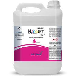 TINTA SOLVENTE NanoJet MS-7 - MAGENTA 5L - Loja NanoJet