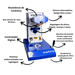 RotStamp Turbo Giro 360º - Azul - LOJA POPSTAMP