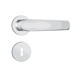 Stam Fechadura 813/09 Roseta Inox Interno - 08548 - Lojas Coimbra