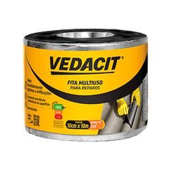 Fita Multiuso Vedacit - 10m (Para Reparos) - V0183 - Lojas Coimbra