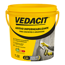 Aditivio Impermeabilizante Vedacit - 3,6L (Para Co... - Lojas Coimbra