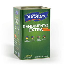 Tinta Eucatex Rendimento Extra Acrílico Standard -... - Lojas Coimbra