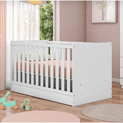 BERÇO MINI CAMA DOCE SONHO 1344 BCO/BCO QMOVI - 11... - Lojas Premium