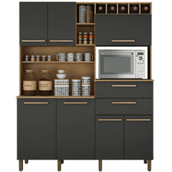 ARMARIO DE COZINHA MONTE REY CIN/GRA VALDE MOVEIS ... - Lojas Premium