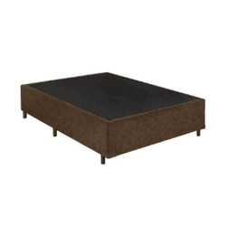 BASE BOX 180 CASAL DANGELIS 138 X 188 MARROM - 137... - Lojas Premium