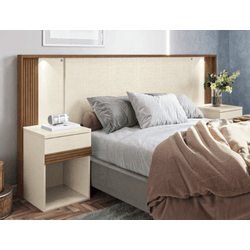 CABECEIRA CASAL COM GAVETAS BOURBON ARE/JTB SANTOS... - Lojas Premium