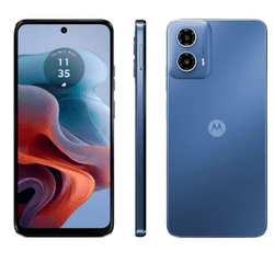 CELULAR MOTOROLA MOTO G34 128GB 4GB RAM 5G AZUL - ... - Lojas Premium