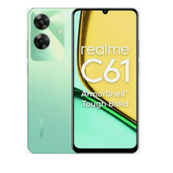 CELULAR REALME C61 128GB 4GB RAM NFC VERDE - 13174 - Lojas Premium