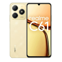 CELULAR REALME C61 256GB 6GB RAM NFC GOLD - 14367 - Lojas Premium
