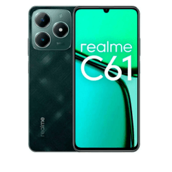 CELULAR REALME C61 256GB 8GB RAM NFC VERDE - 13184 - Lojas Premium