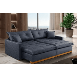 SOFA CAMA TURIM 2,20 PILLOW 18CM TEC EXTRA 330 GRA... - Lojas Premium