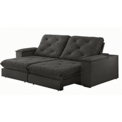 SOFA RET. CUIABÁ 2,50 PILLOW 20CM TEC EXTRA 330 GR... - Lojas Premium