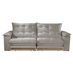 SOFA RET. BARCELONA 2,50 PILLOW 30CM TEC EXTRA 333... - Lojas Premium