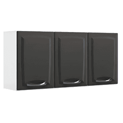 Armário De Cozinha Itatiaia Aço 3 Portas New Premi... - Lojas Premium