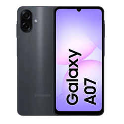 CELULAR SAMSUNG A07 128GB 4GB RAM PRETO - 14562 - Lojas Premium