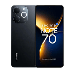CELULAR REALME NOTE 70 128GB 4GB RAM PRETO - 14345 - Lojas Premium
