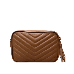 Bolsa Anna Couro Caramelo - Look My Bag