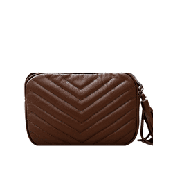 Bolsa Anna Couro Marrom - Look My Bag