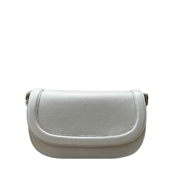 Bolsa Bianca Couro Offwhite - Look My Bag