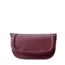 Bolsa Bianca Couro Cabernet - Look My Bag
