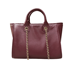 Bolsa Celine Couro Cabernet - Look My Bag
