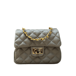 Bolsa Kiara Pequena Couro Cor Fend com Ferragens D... - Look My Bag