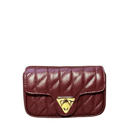 Bolsa Giulia Couro Cabernet 2.0 - Look My Bag
