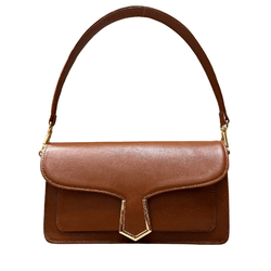 Bolsa Isabela Couro Caramelo - Look My Bag