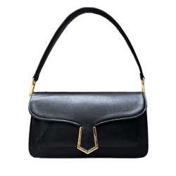 Bolsa Isabela Couro Preto - Look My Bag