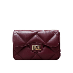 Bolsa Luiza Couro Cabernet - Look My Bag