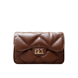 Bolsa Luiza Couro Marrom - Look My Bag
