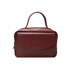 Bolsa Milena Couro Cabernet - Look My Bag
