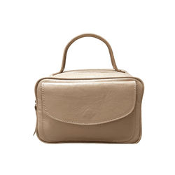Bolsa Milena Couro Nude - Look My Bag