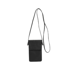 Porta Celular Couro Preto - Look My Bag