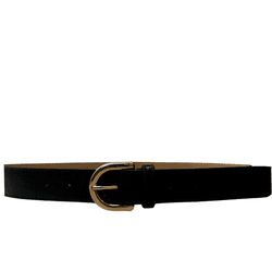 Cinto Arlieli Couro Preto - Look My Bag