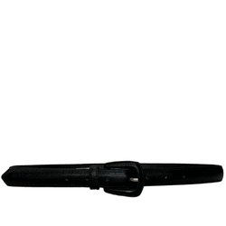Cinto Ancona Couro Preto - Look My Bag