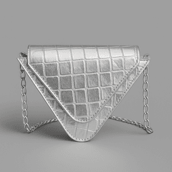 BOLSA TRIANGULO MINI CROCO - HYPE DROP