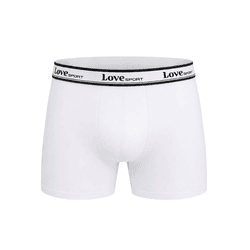 CUECA BOXER BÁSICA BRANCO - Love Secret