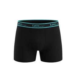 CUECA BOXER BÁSICA PRETO - Love Secret