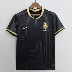 Camiseta Seleção Brasileira Preta Cacto - CSBP - LUKA IMPORTS