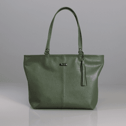 Bolsa Diana Verde Sálvia | Couro Legítimo - LUZZIÊ