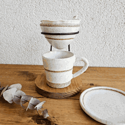 Kit Café Individual - Xícara - CUK0001 - CF - Madame Gica HandMade