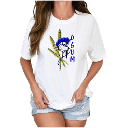 Camiseta estampada Ogum - 46 - MAHAKALI