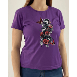 Camiseta estampada Borboleta - 78 - MAHAKALI