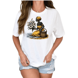 Camiseta estampada Oxum - 85 - MAHAKALI