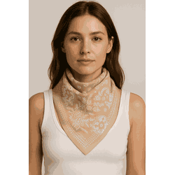 Lenço Classic Nude - 1122334455 - MANIA NACIONAL