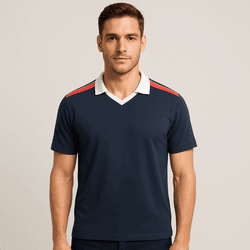 camiseta Polo Navy Premium - 10123456 - MANIA NACIONAL