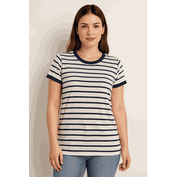 T-shirt Listrada Navy - MN-TSLN-20231001 - MANIA NACIONAL